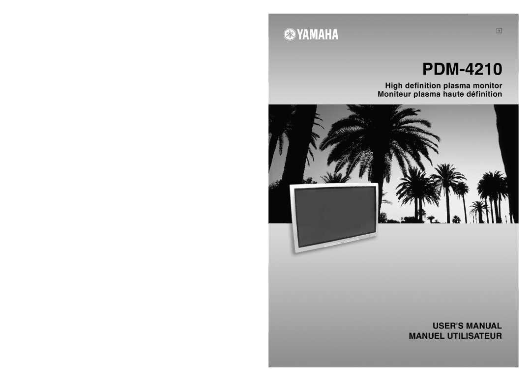 Yamaha pdm-4210 user manual PDM-4210 