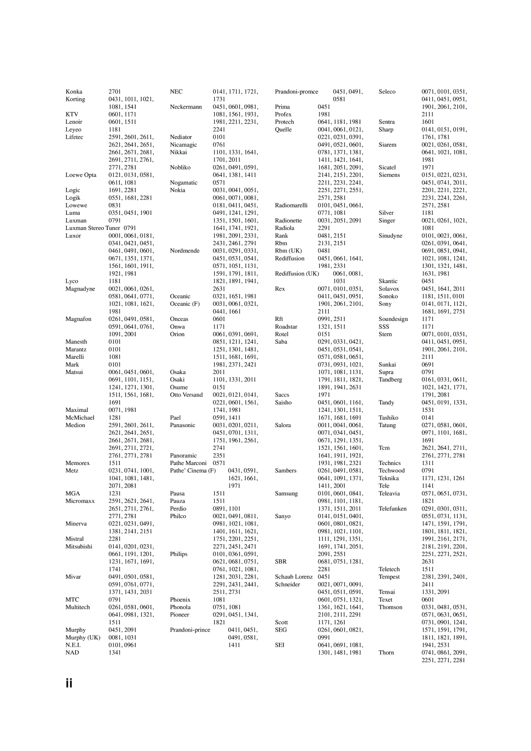 Yamaha RX-V496RDS owner manual Seg 