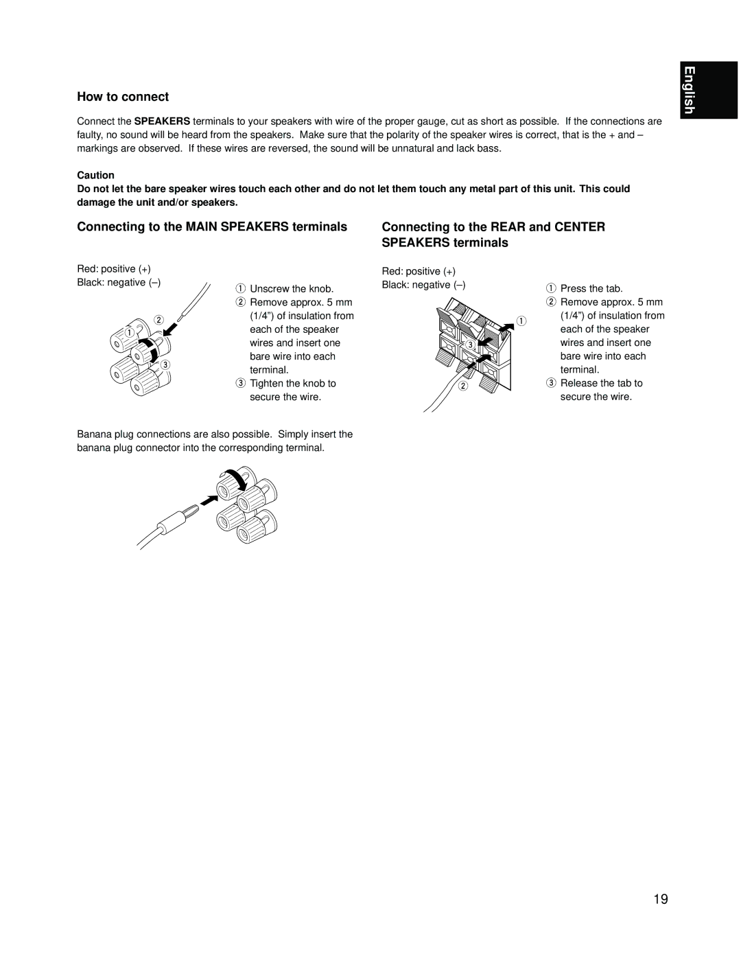 Yamaha RX-V595A owner manual How to connect 