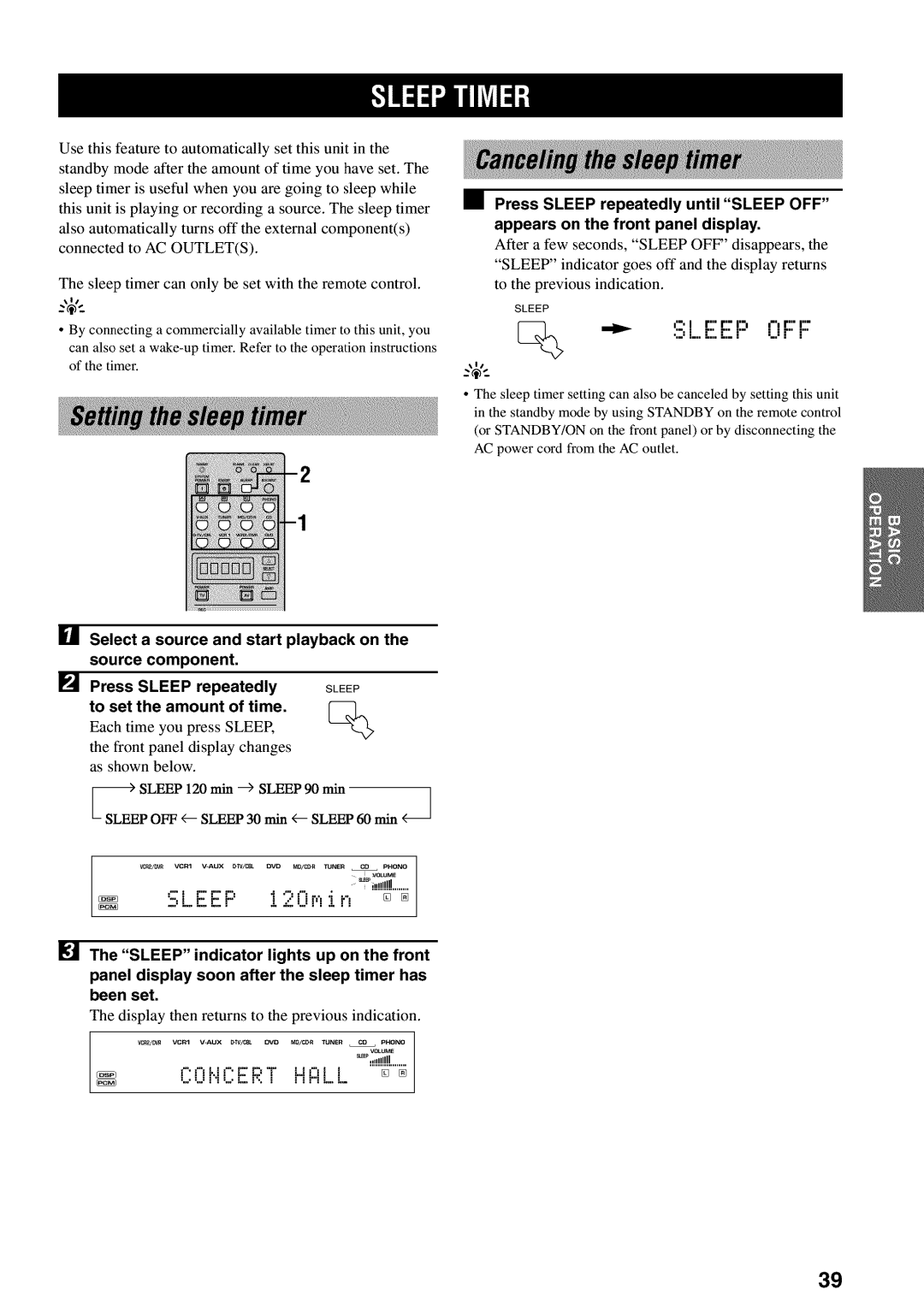 Yamaha RX-V730 owner manual P P I 7Fir,iF, To set Amount of time 