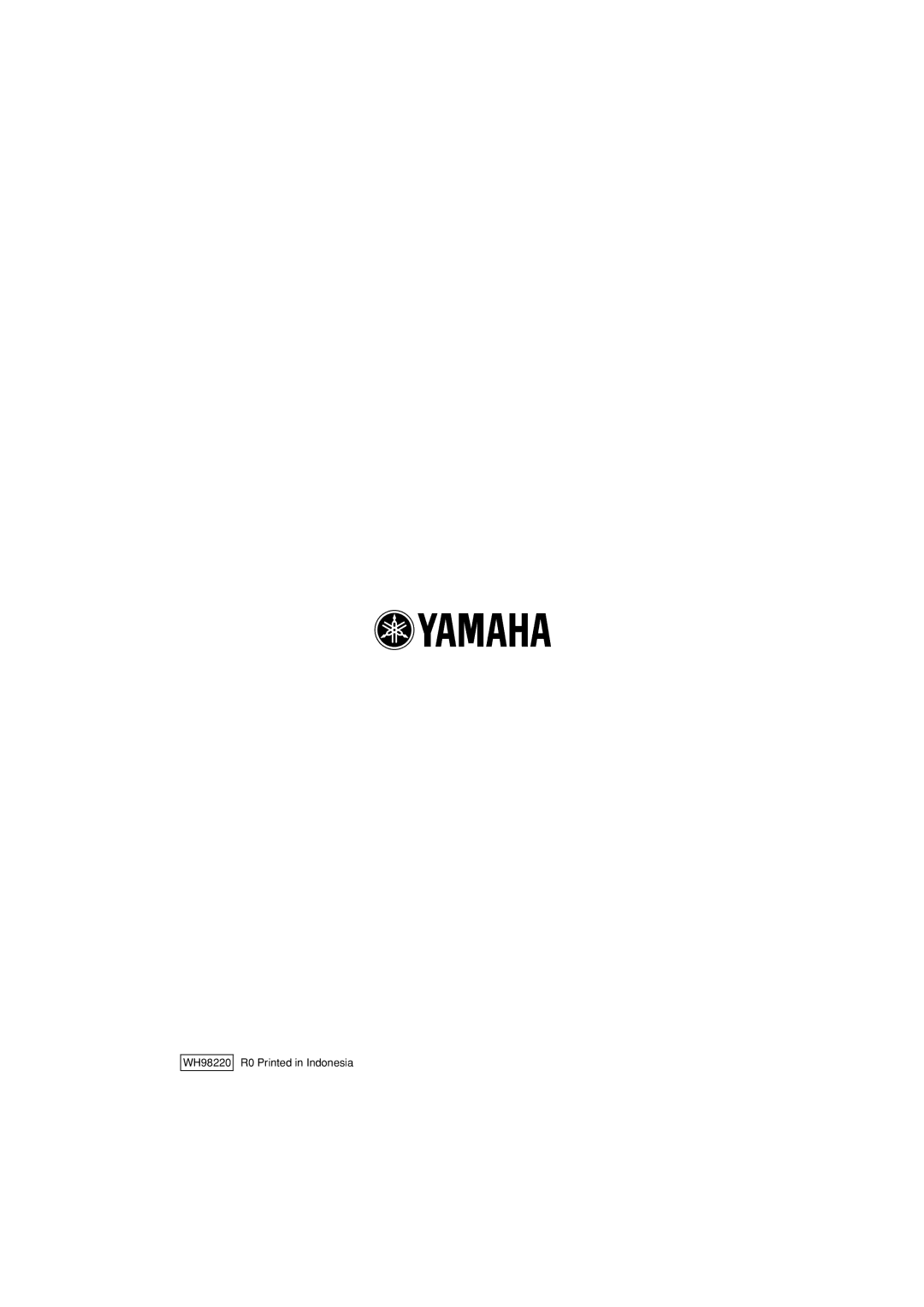 Yamaha SLG-100N owner manual 