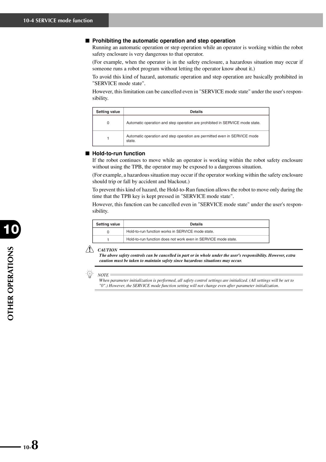 Yamaha SRCP manual Prohibiting the automatic operation and step operation, Hold-to-run function 