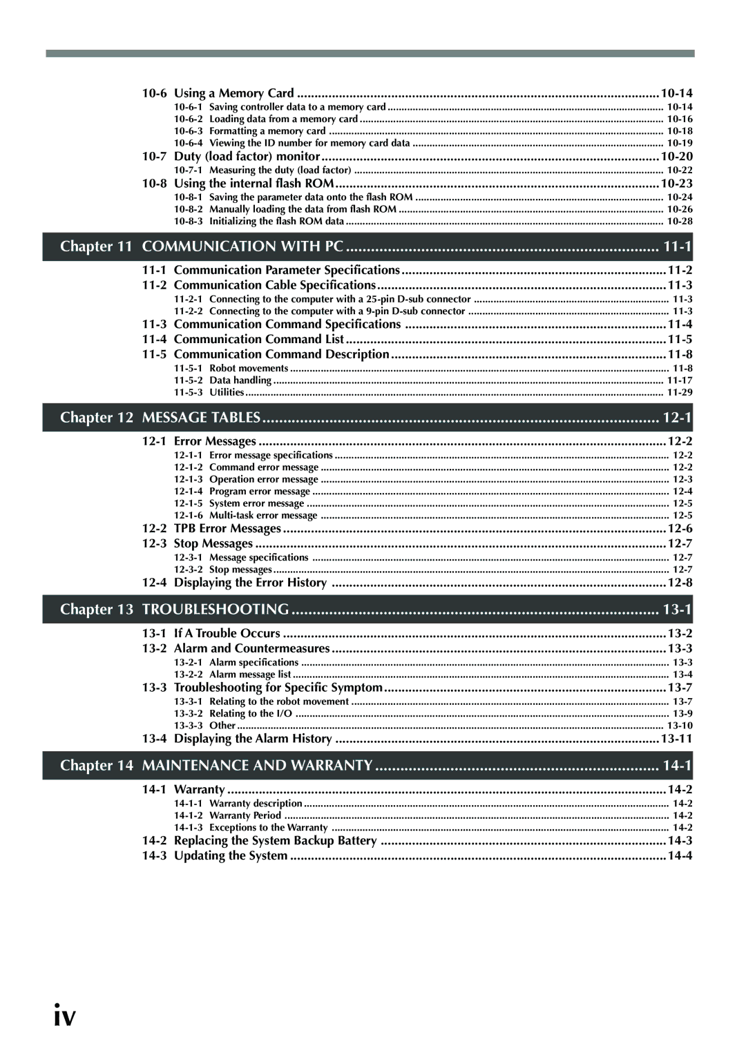 Yamaha SRCP manual Communication with PC 11-1 