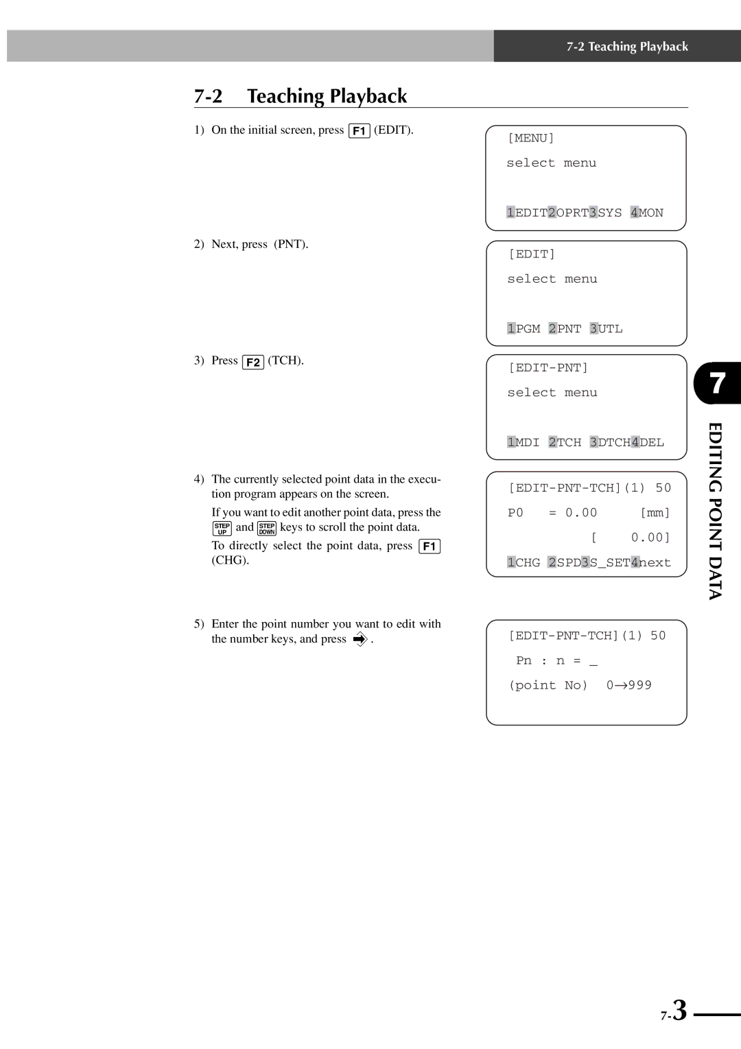 Yamaha SRCP manual Teaching Playback 