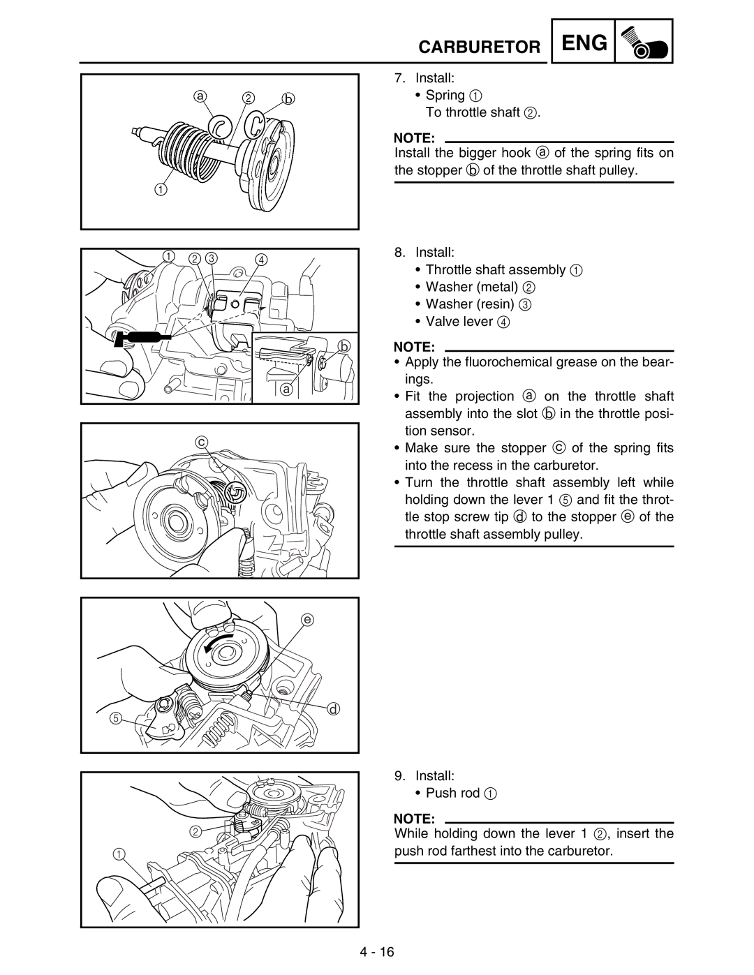 Yamaha WR250FM service manual Eng 