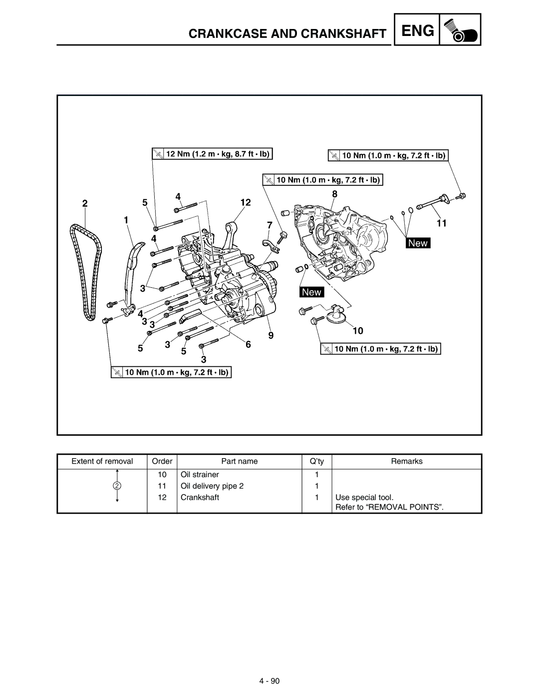 Yamaha WR45OFR service manual Eng 