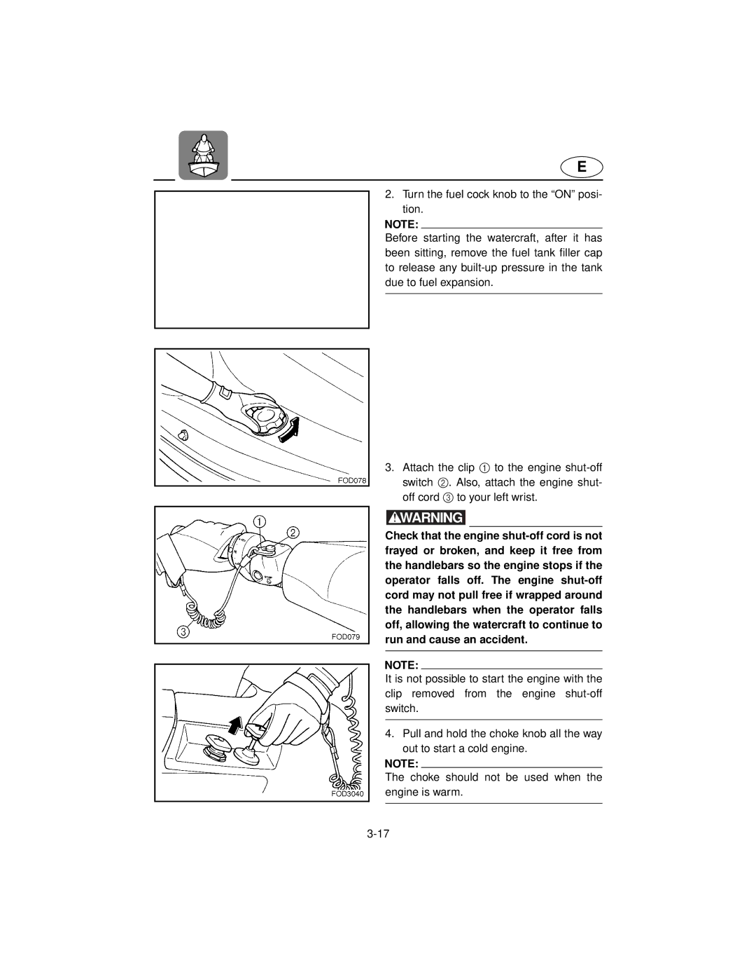 Yamaha XL800 manual 