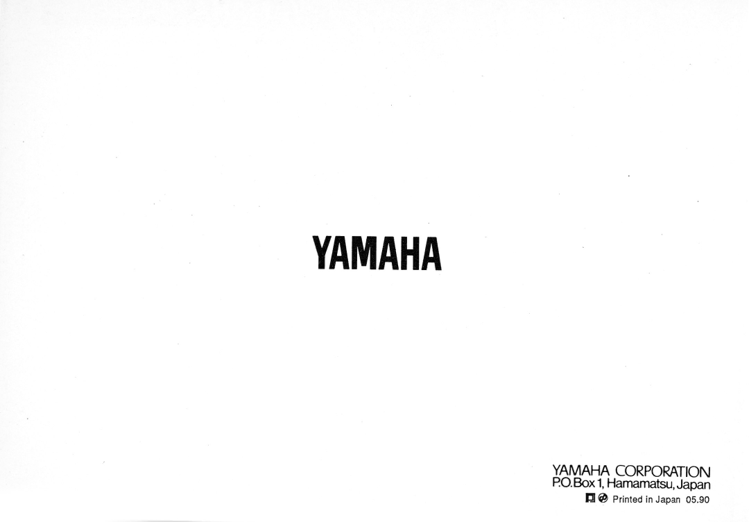 Yamaha Xylophone, YX-135 manual 