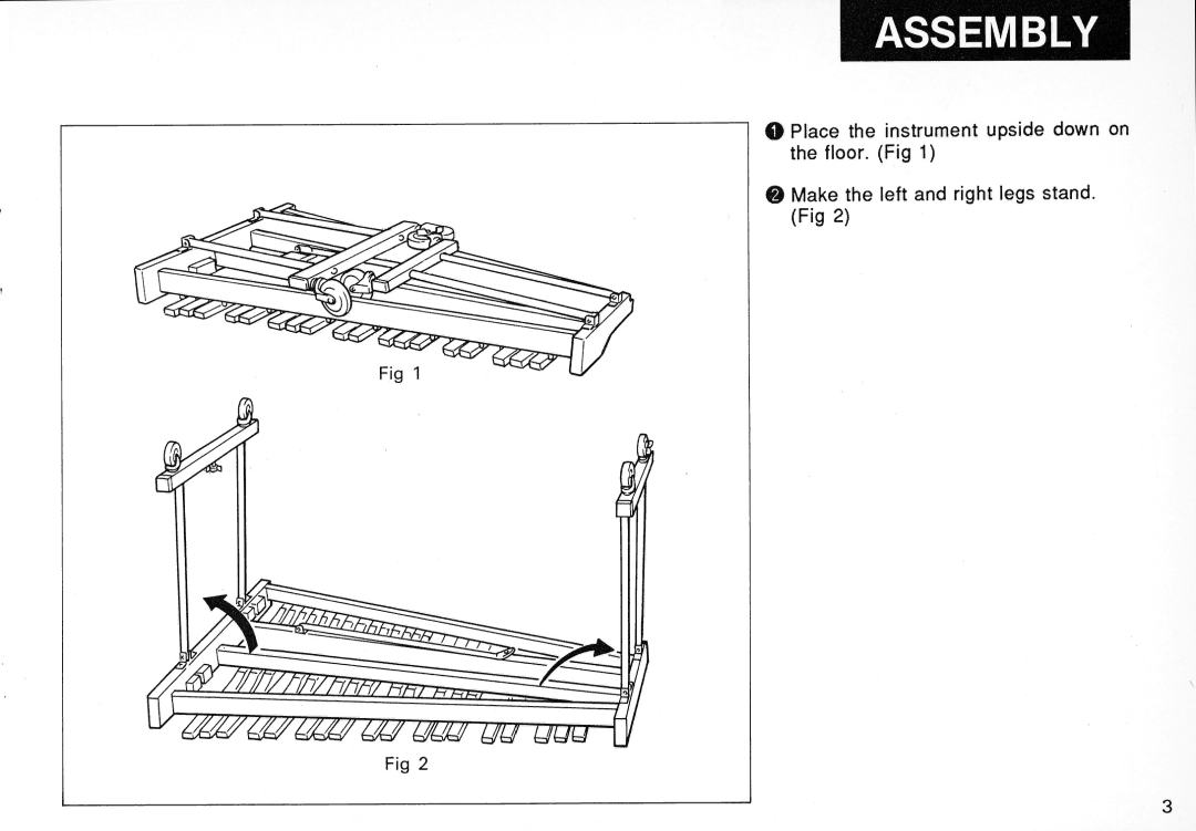 Yamaha YX-135, Xylophone manual 