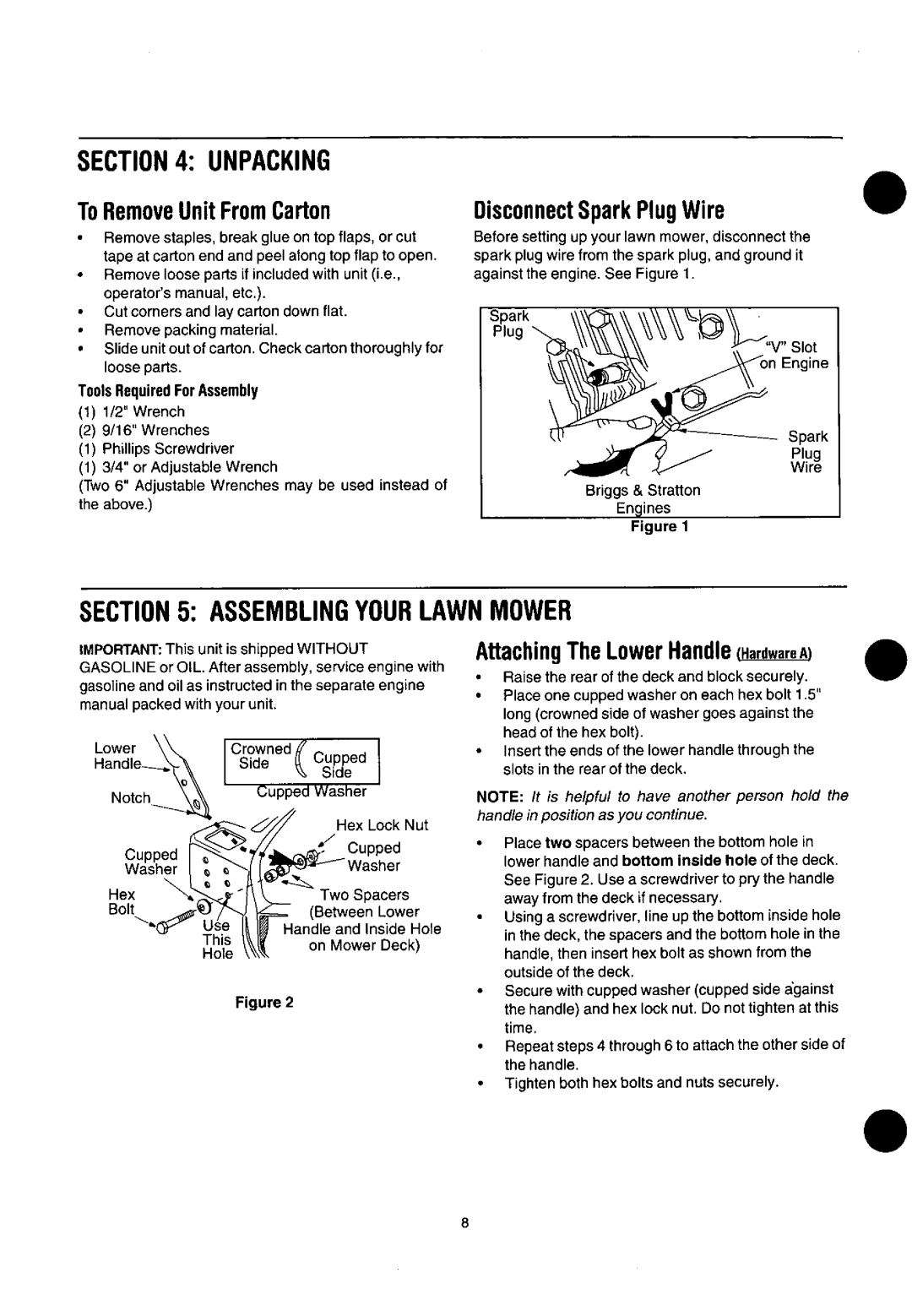 Yard Machines 060 Series manual 