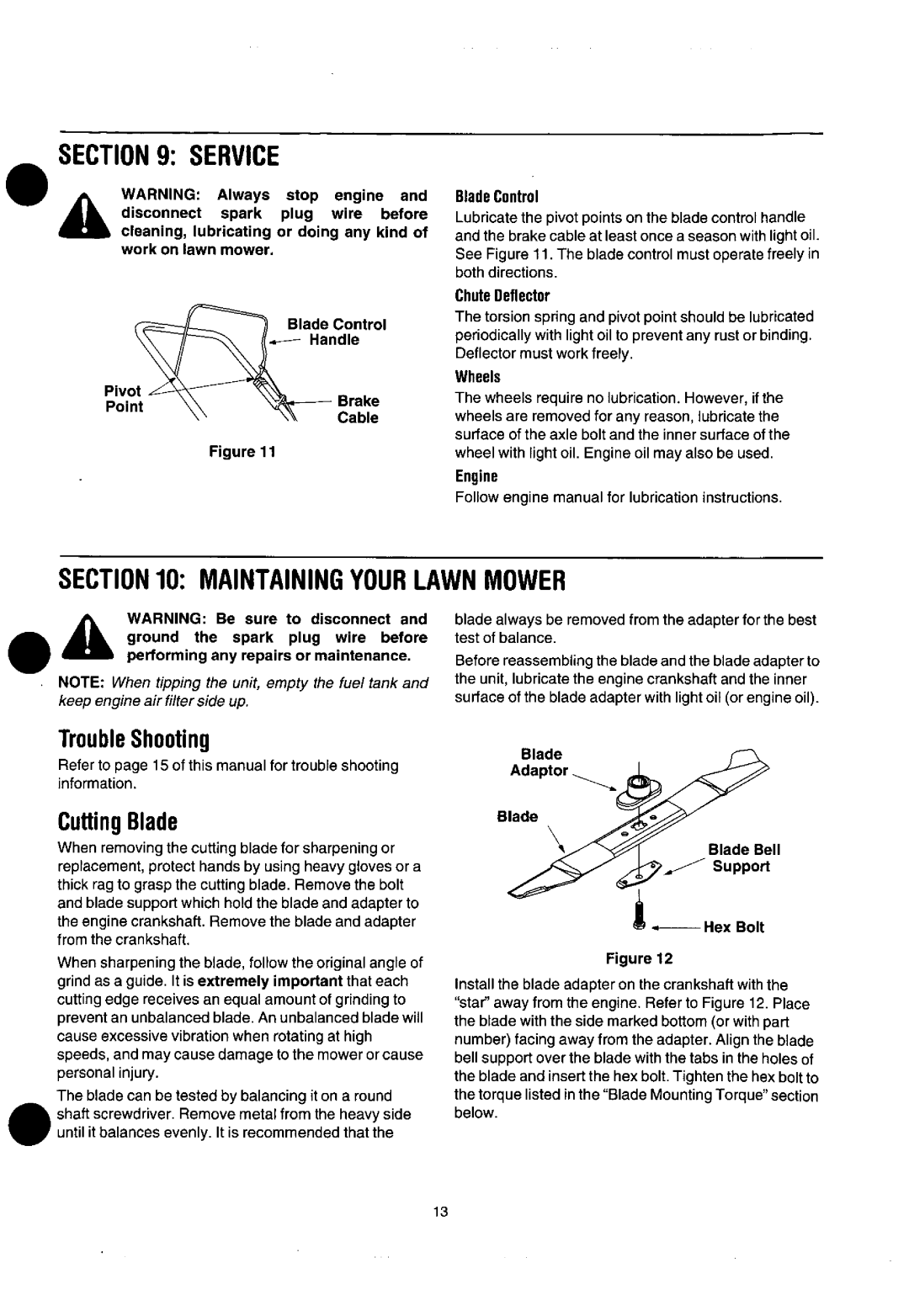 Yard Machines 060 Series manual 