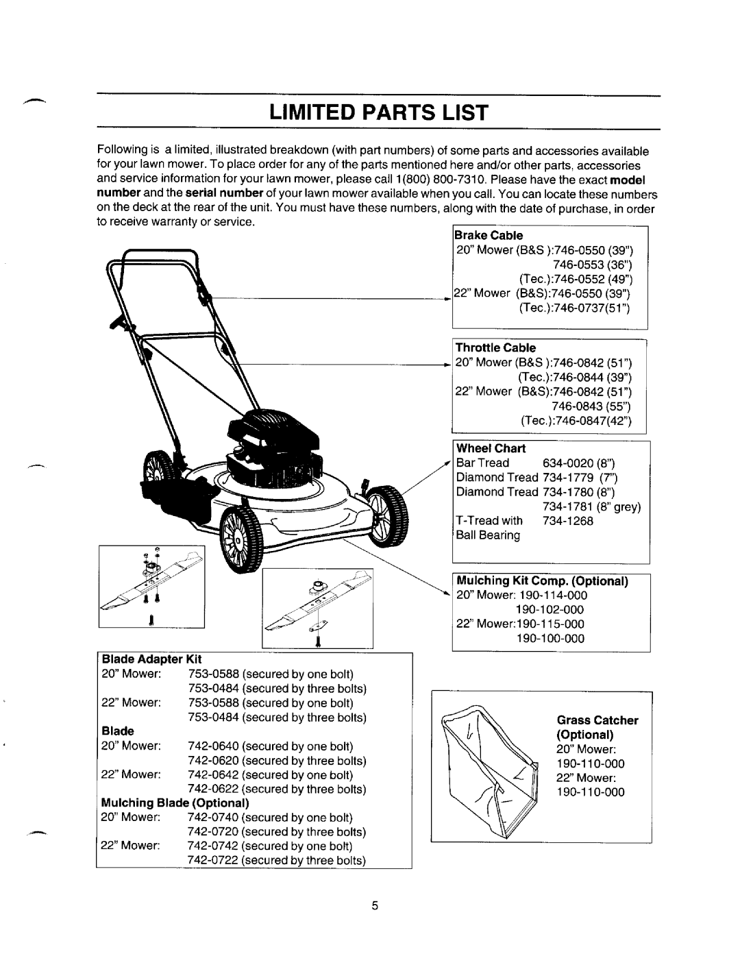 Yard Machines 080, 099 manual 