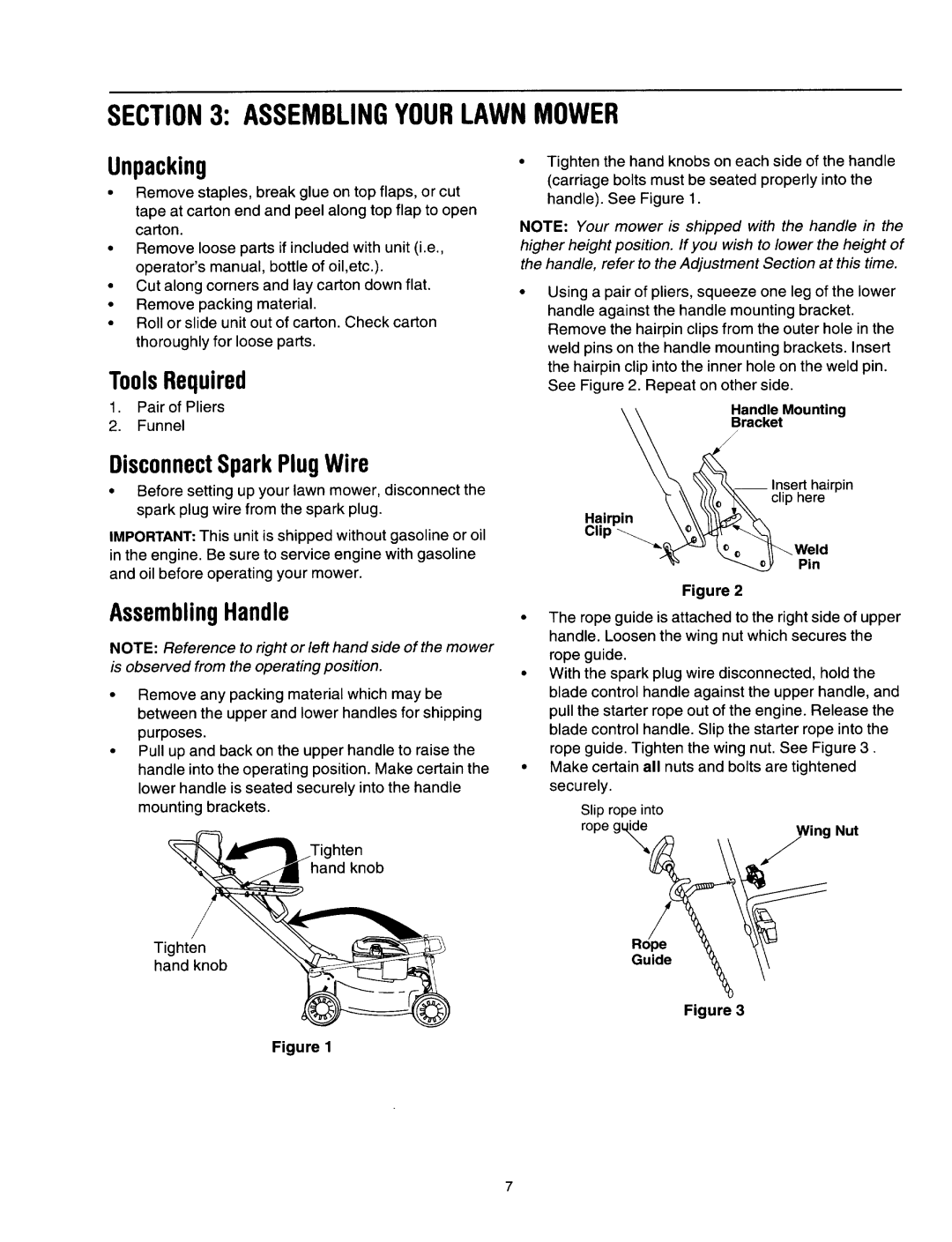 Yard Machines 11A-418 manual 