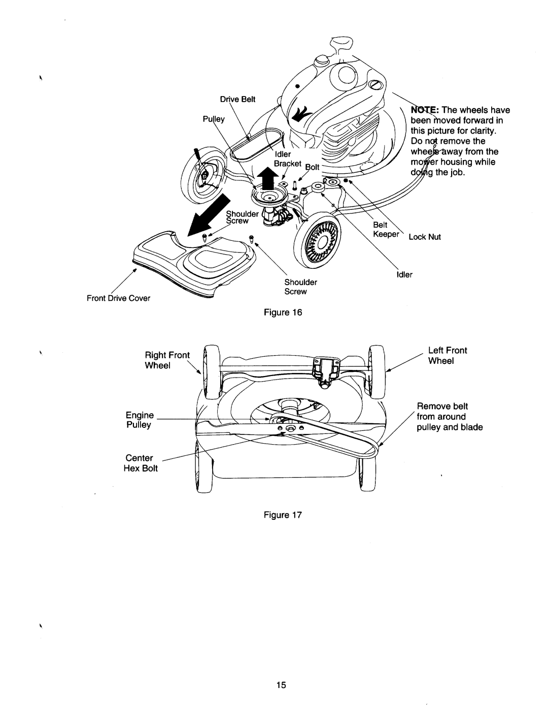 Yard Machines 260 manual 