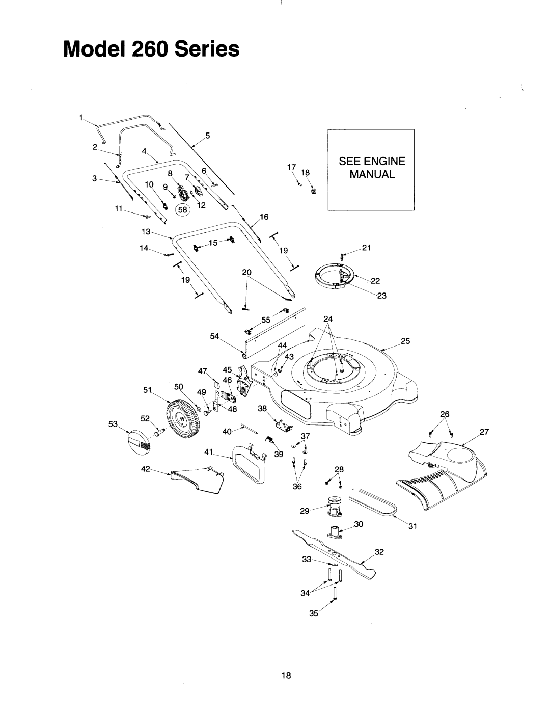 Yard Machines 260 manual 