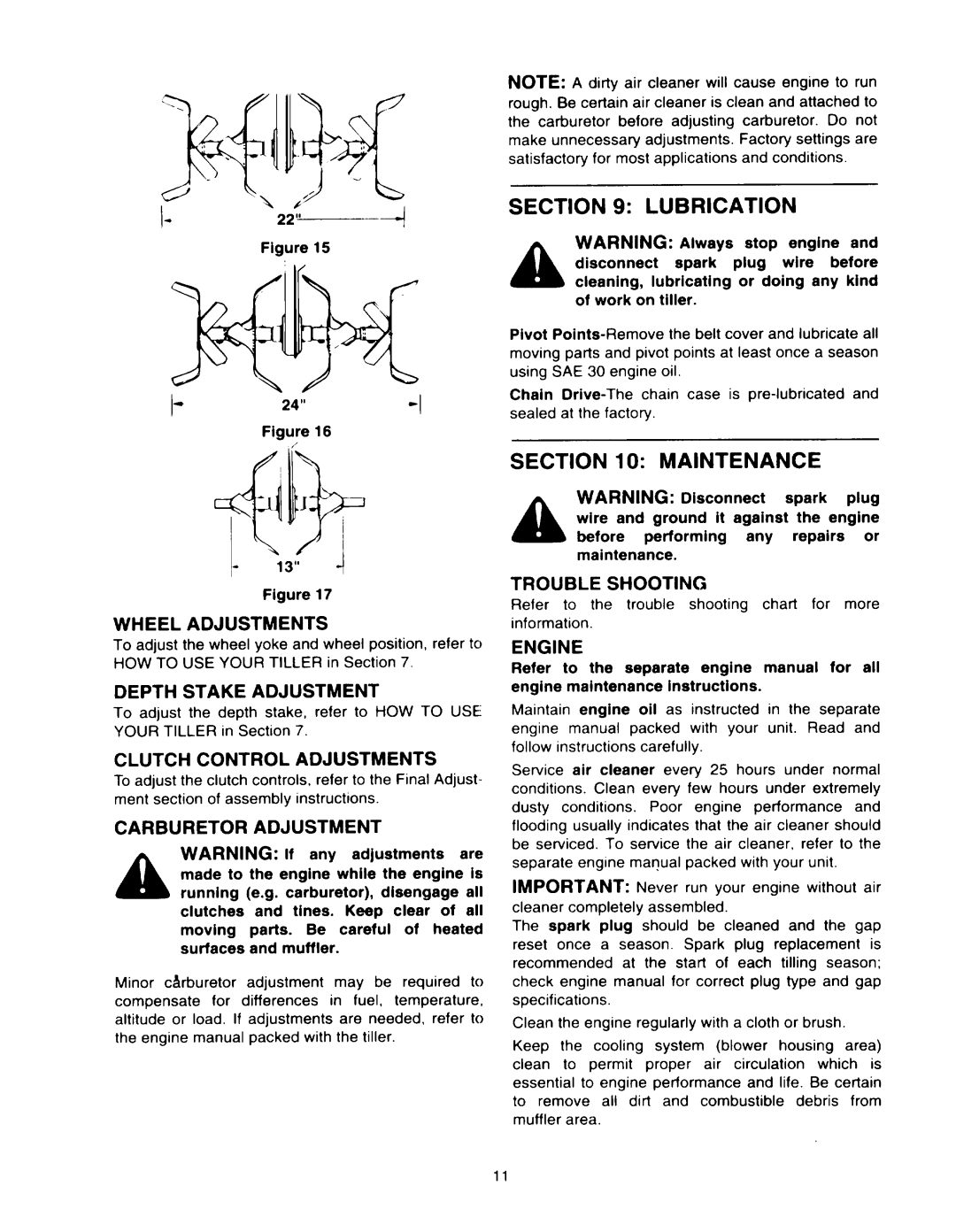 Yard Machines 340 manual 