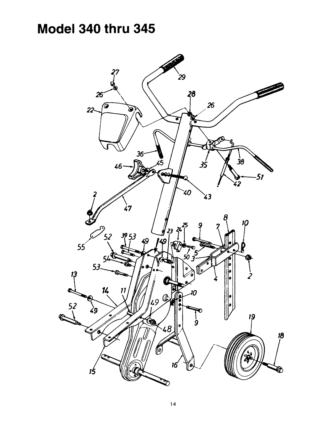 Yard Machines 340 manual 