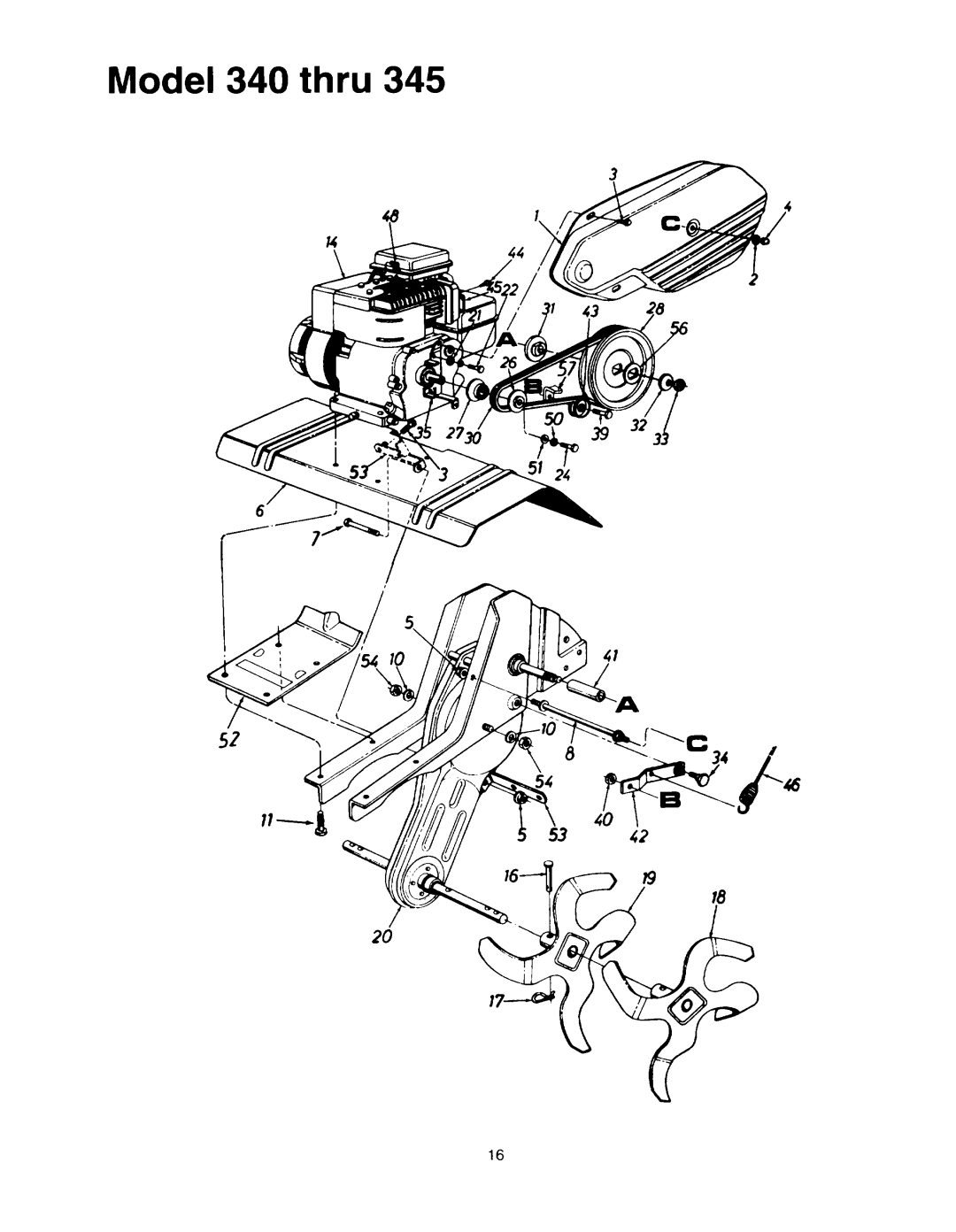 Yard Machines 340 manual 