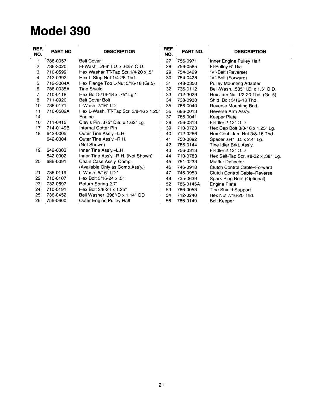 Yard Machines 340 manual 