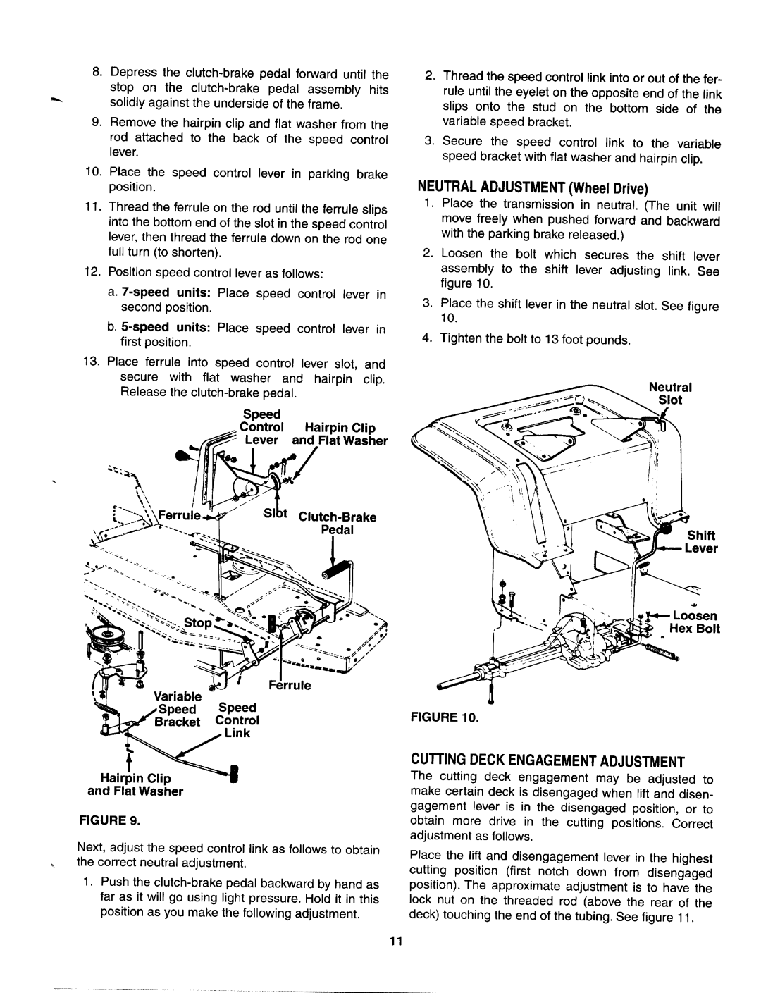 Yard Machines 400 manual 