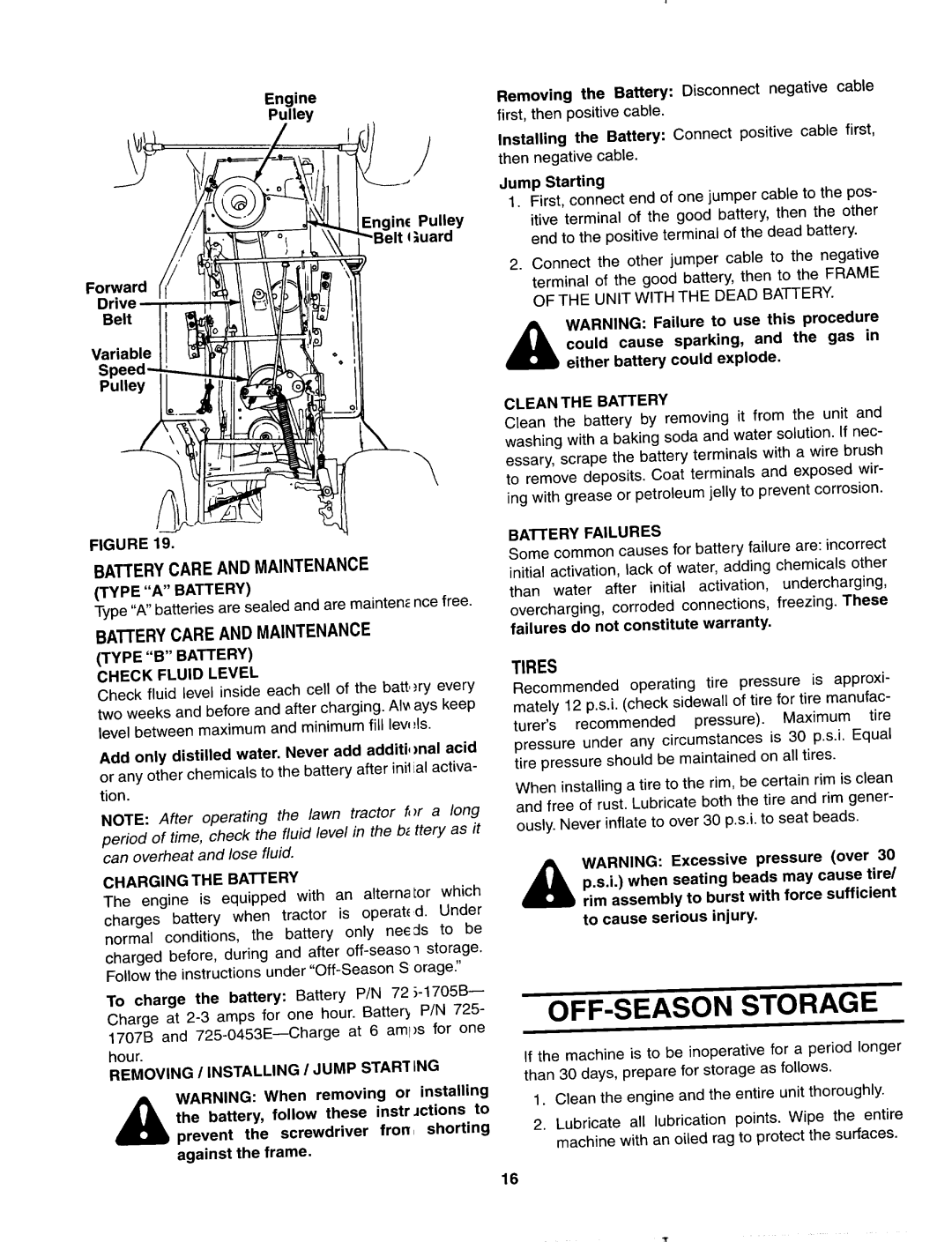 Yard Machines 400 manual 