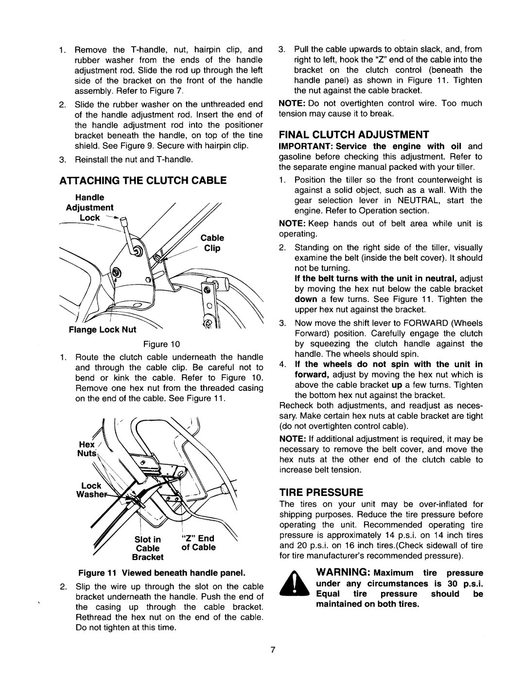 Yard Machines 410-422 manual 