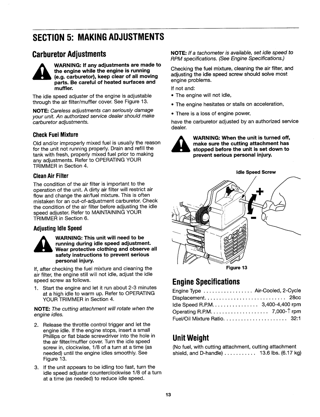 Yard Machines 41AD-Y28-G000 manual 