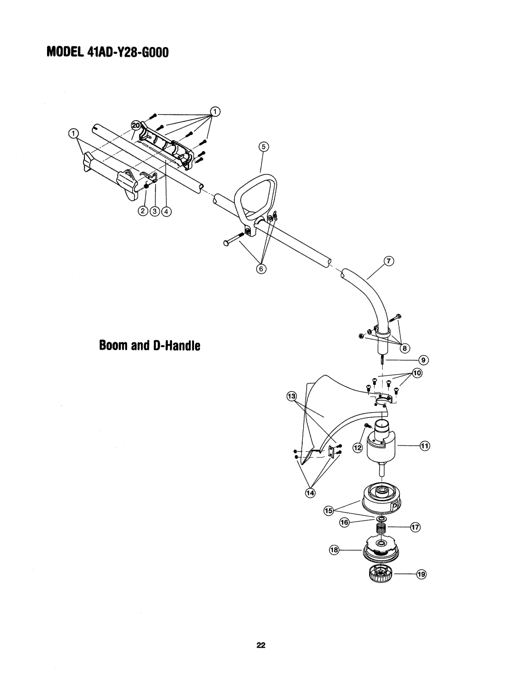 Yard Machines 41AD-Y28-G000 manual 