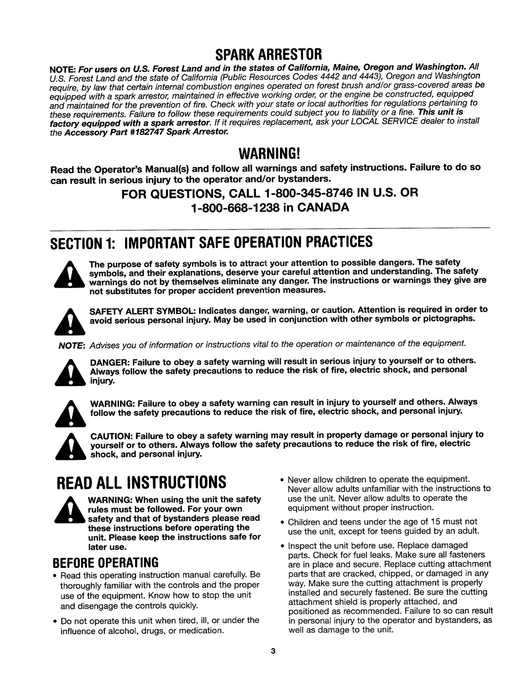 Yard Machines 41AD-Y28-G000 manual 