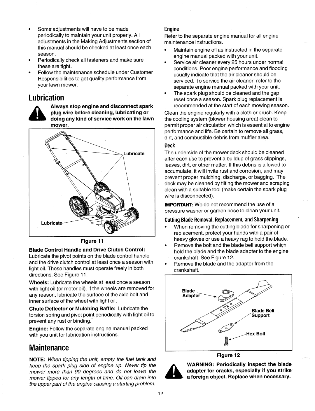 Yard Machines 530 manual 