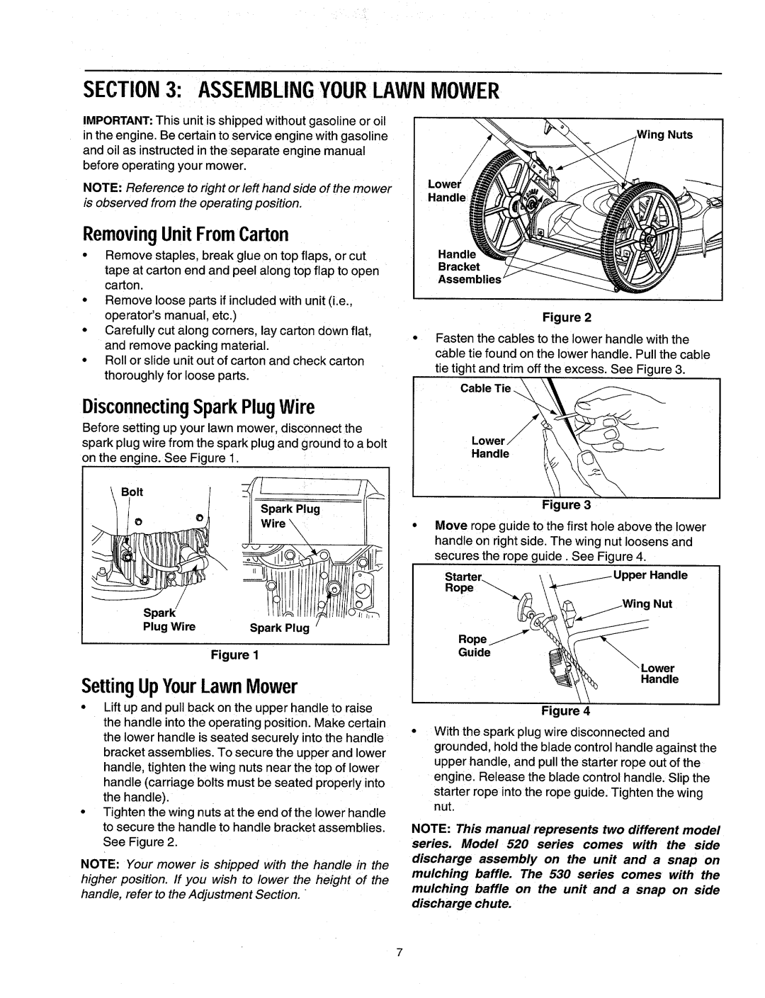 Yard Machines 530 manual 