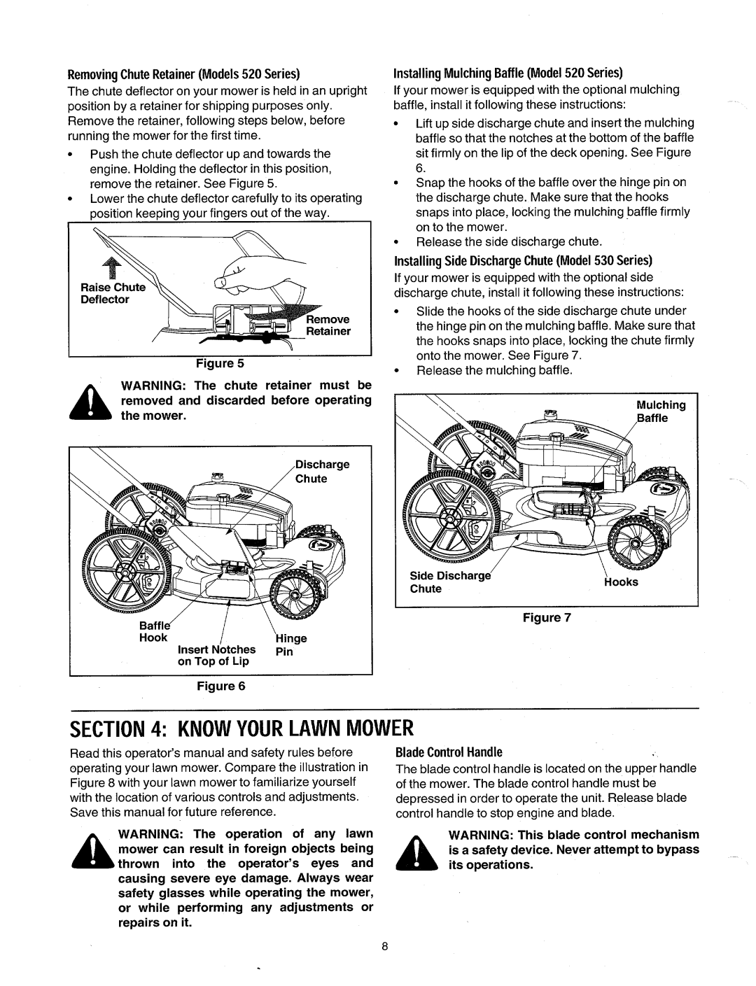 Yard Machines 530 manual 