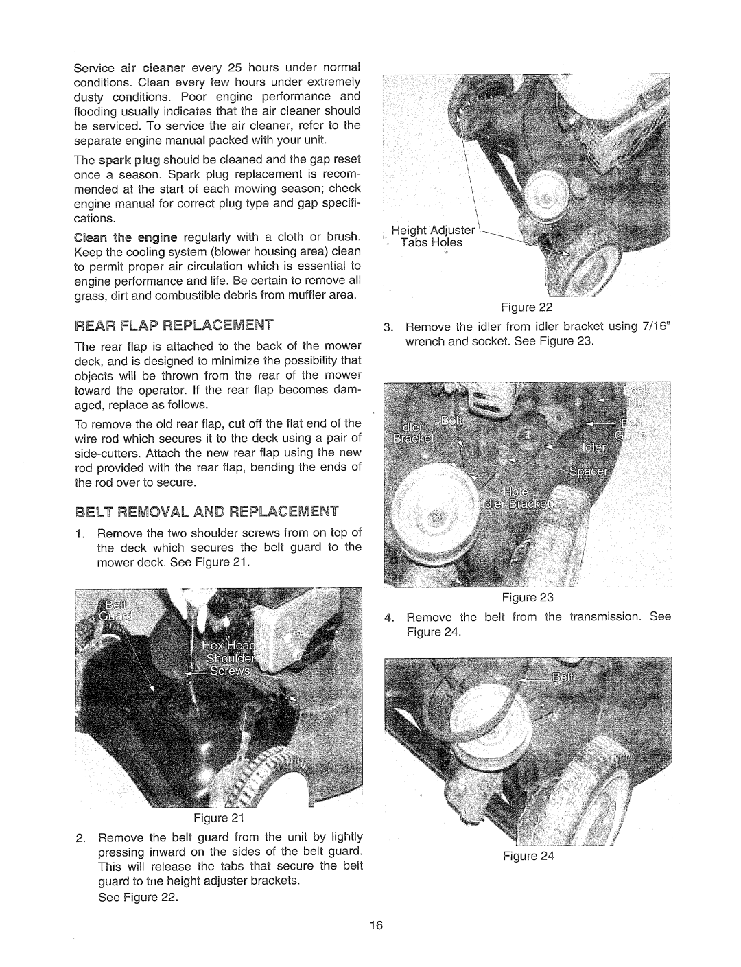 Yard Machines 560 manual 