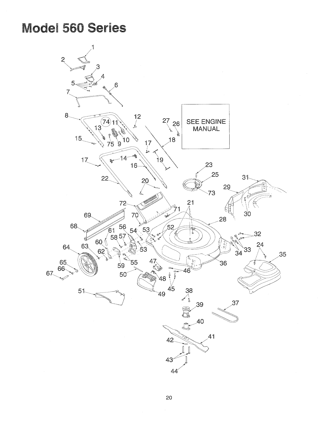 Yard Machines 560 manual 