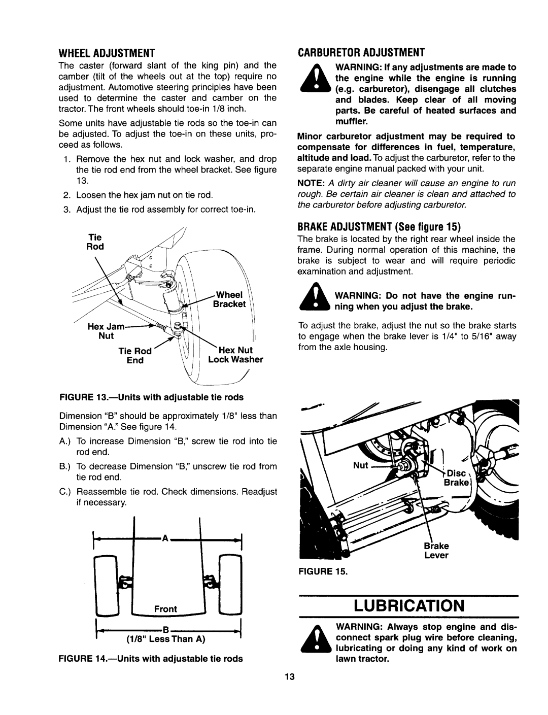 Yard Machines 660 Thru 679 manual 