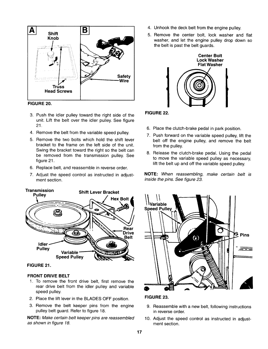 Yard Machines 660 Thru 679 manual 