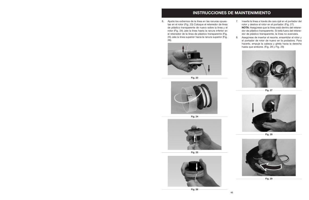 Yard Machines MTD27P manual Instrucciones DE Maintenimiento 