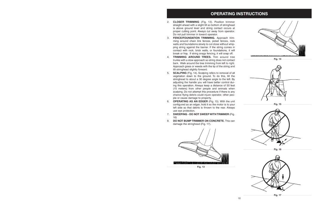 Yard Machines MTDA13P manual Operating Instructions 