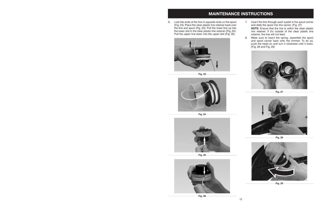 Yard Machines MTDA13P manual Maintenance Instructions 