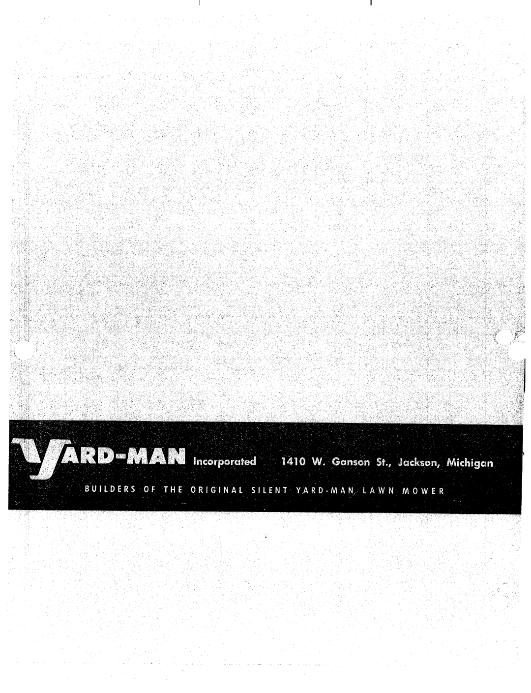 Yard-Man 1020-2 manual 