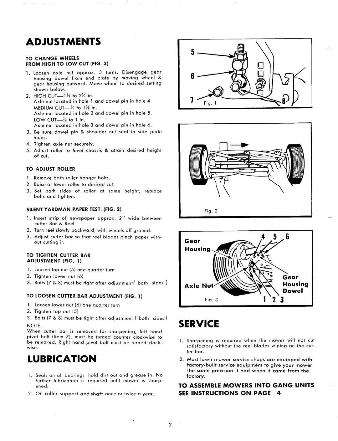 Yard-Man 1020-6 manual 