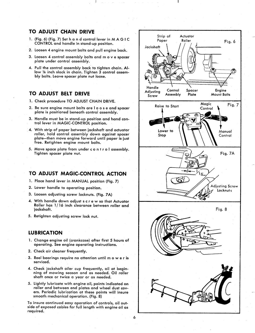 Yard-Man 1040-5 manual 