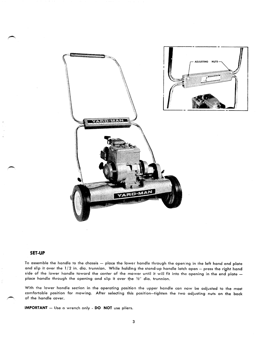 Yard-Man 1040-6 manual 