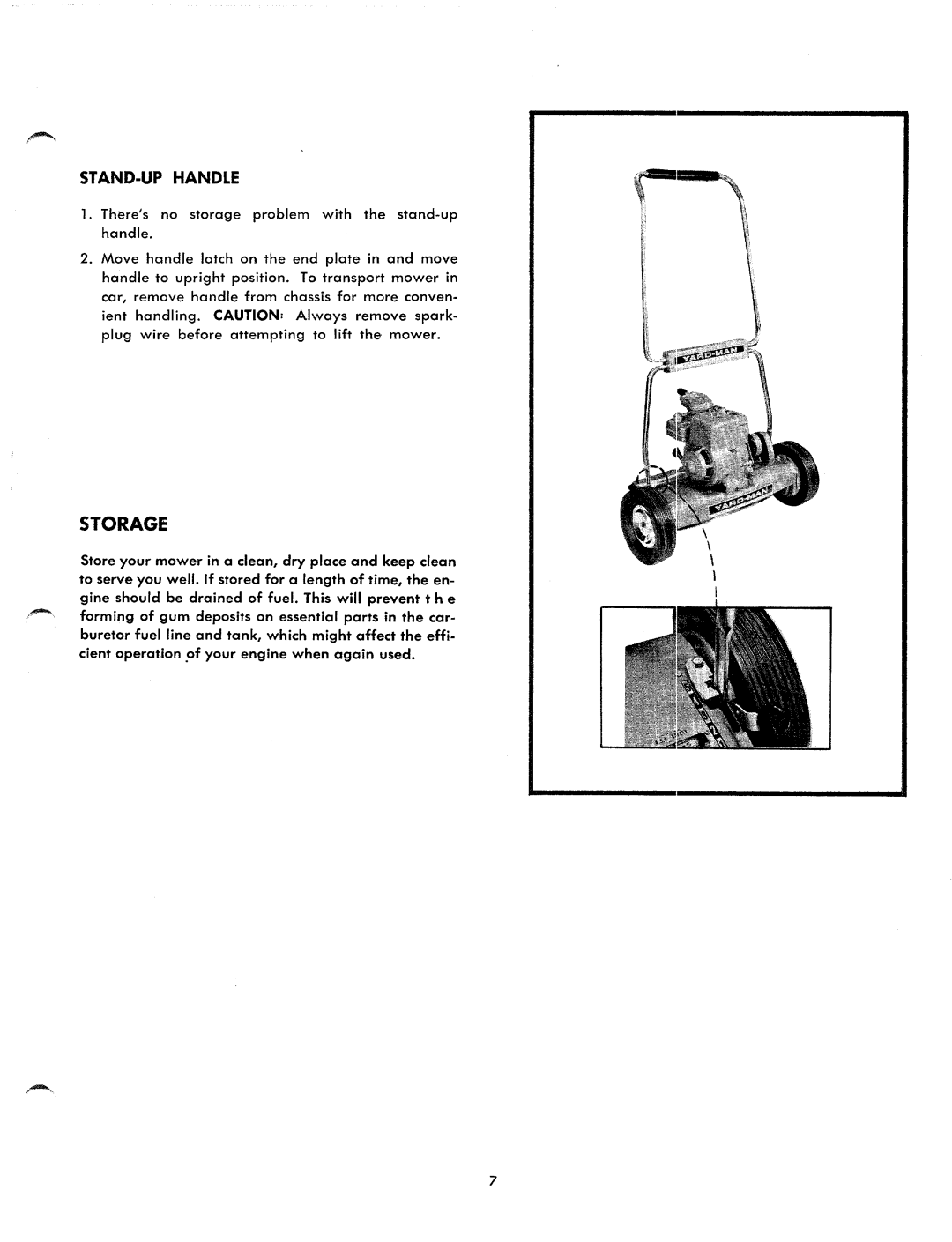 Yard-Man 1040-6 manual 