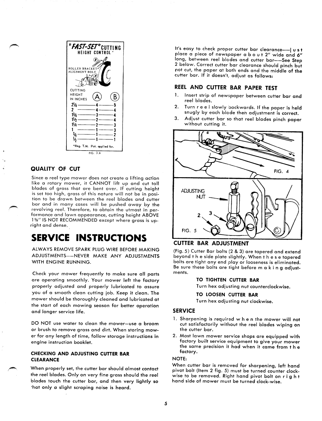 Yard-Man 1040-6 manual 