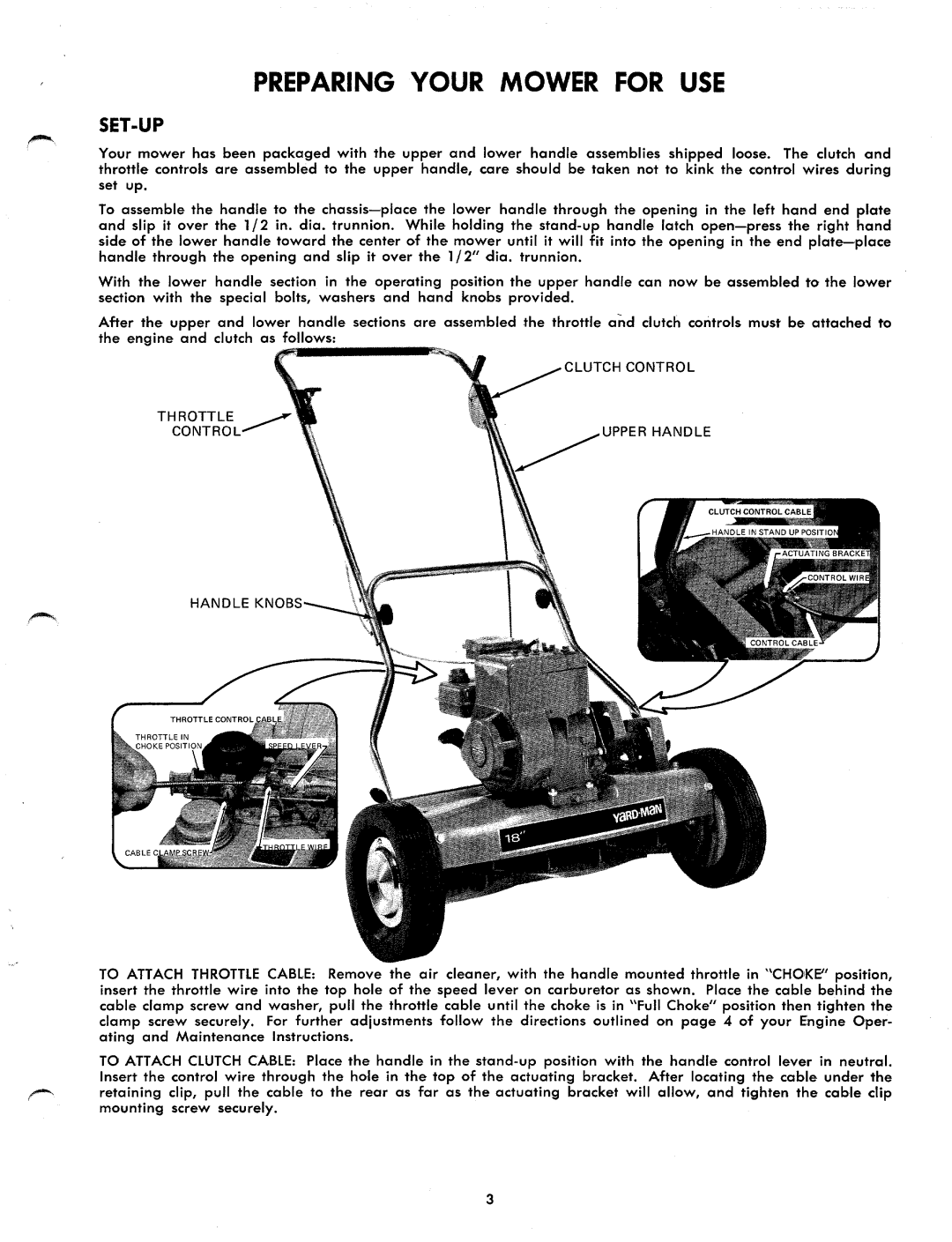 Yard-Man 1040-9 manual 