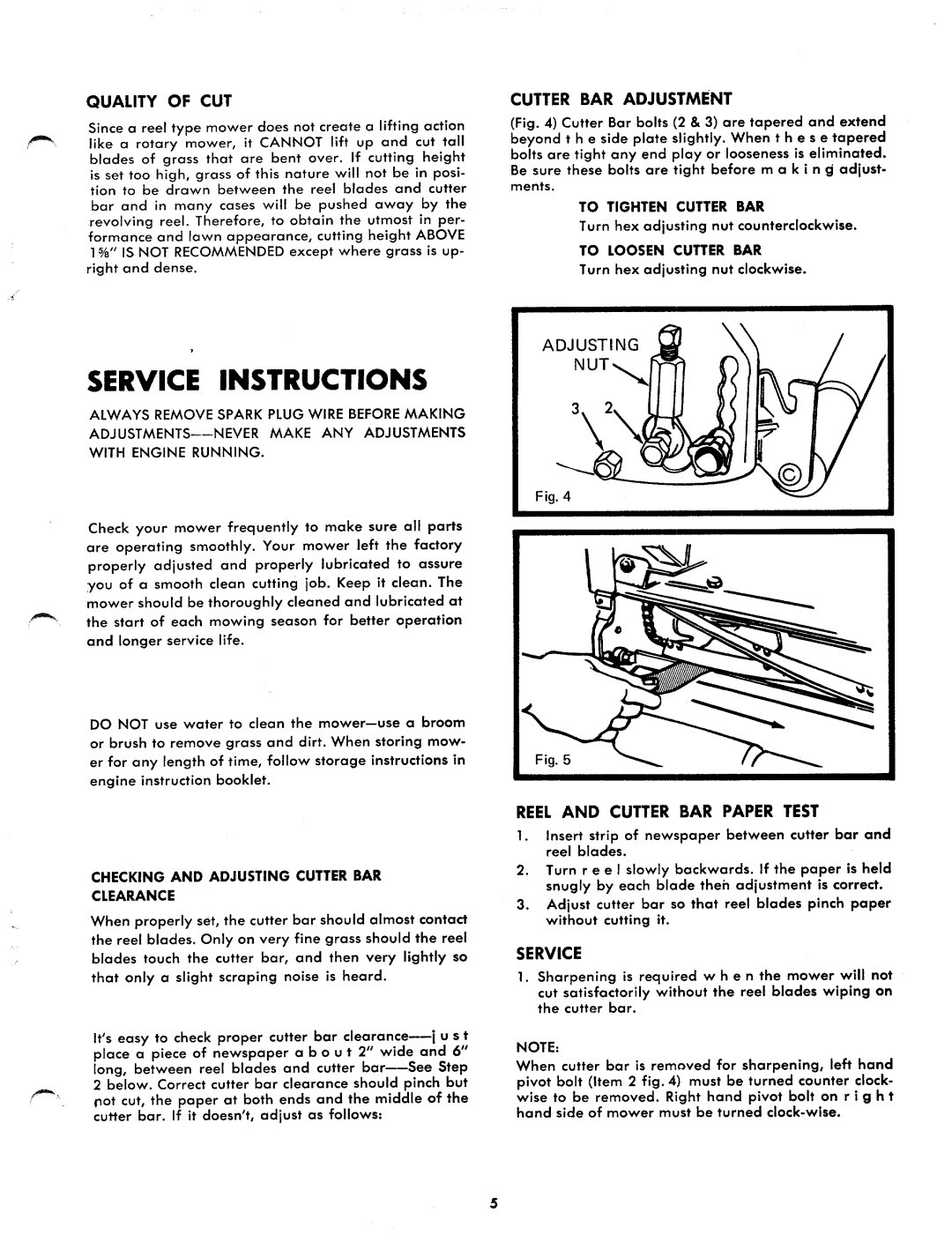 Yard-Man 1040-9 manual 