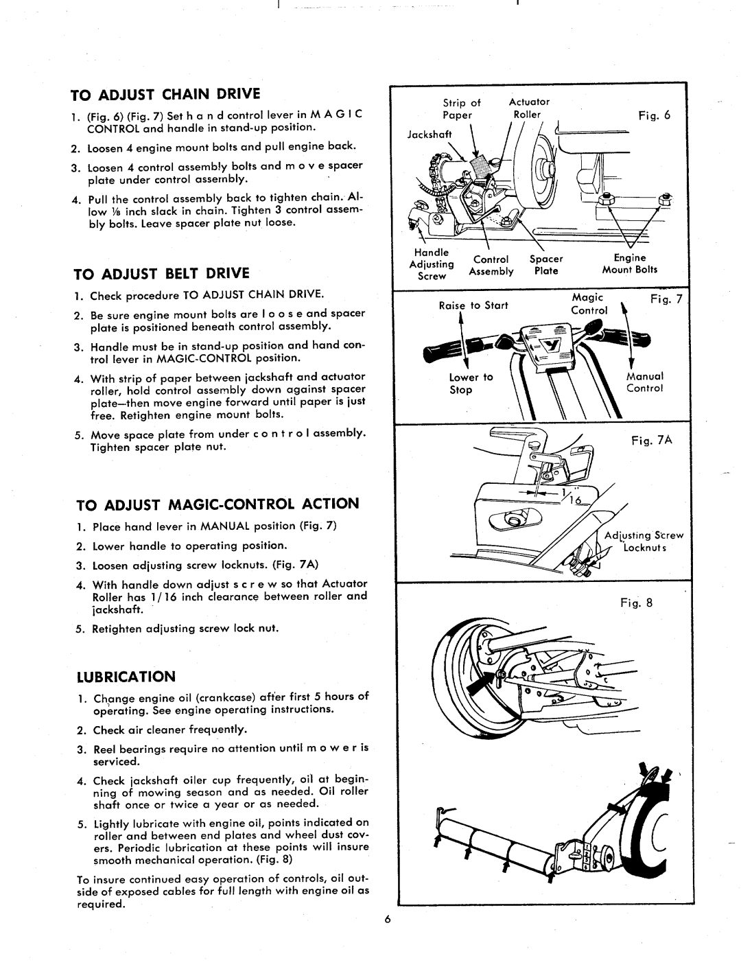 Yard-Man 1050-5 manual 