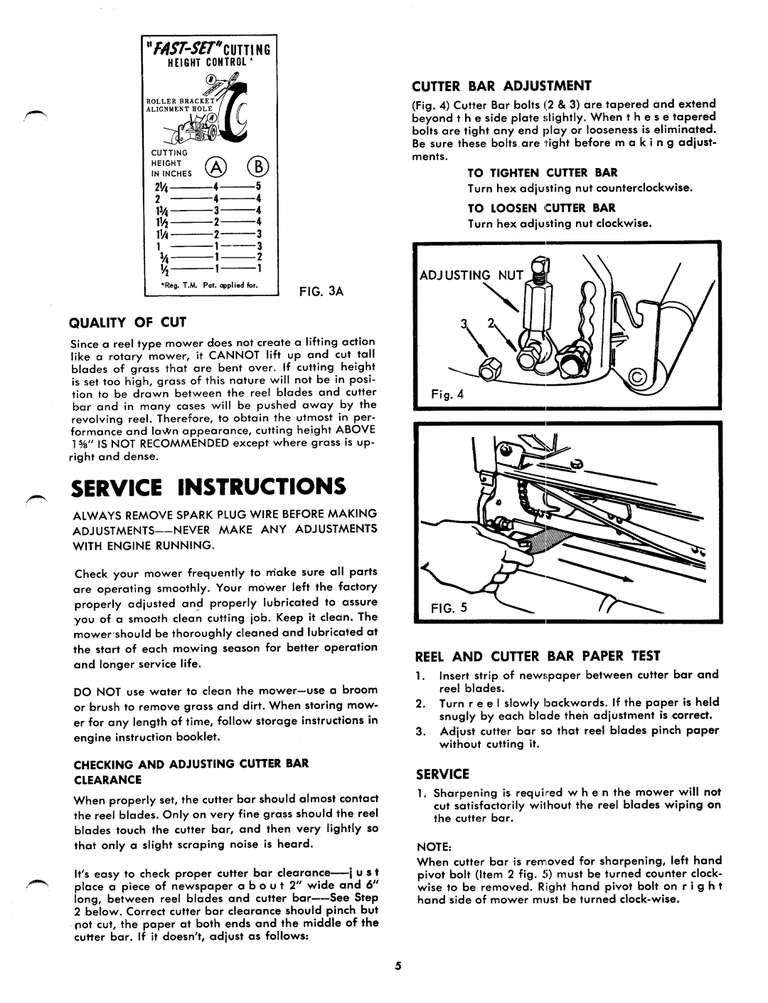 Yard-Man 1050-7 manual 