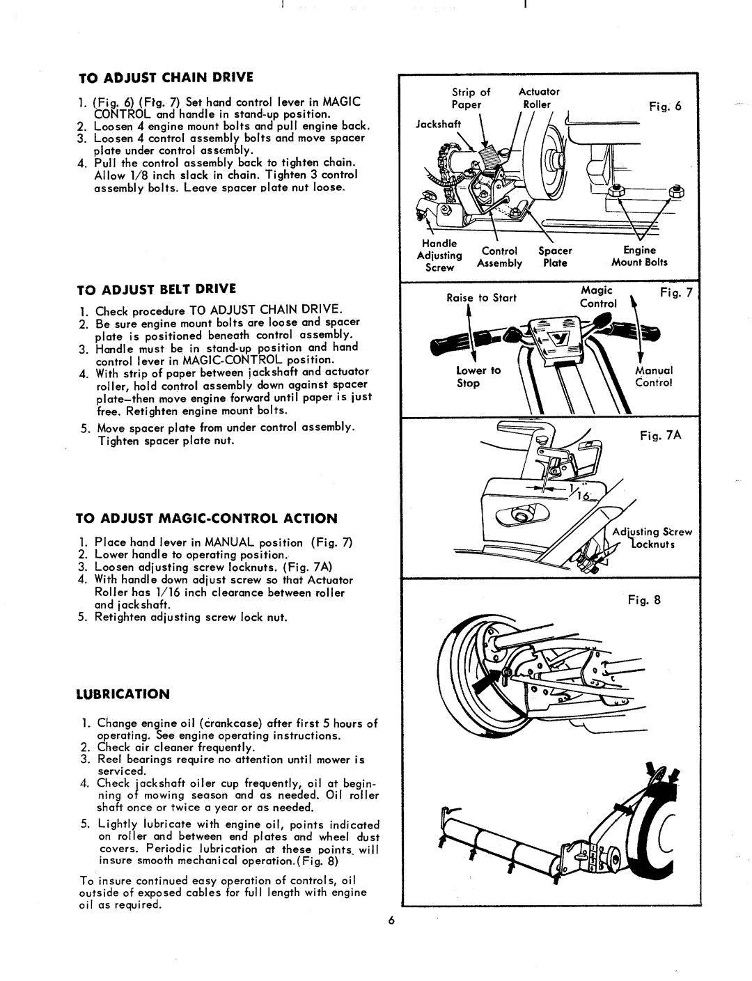 Yard-Man 1070-4 manual 